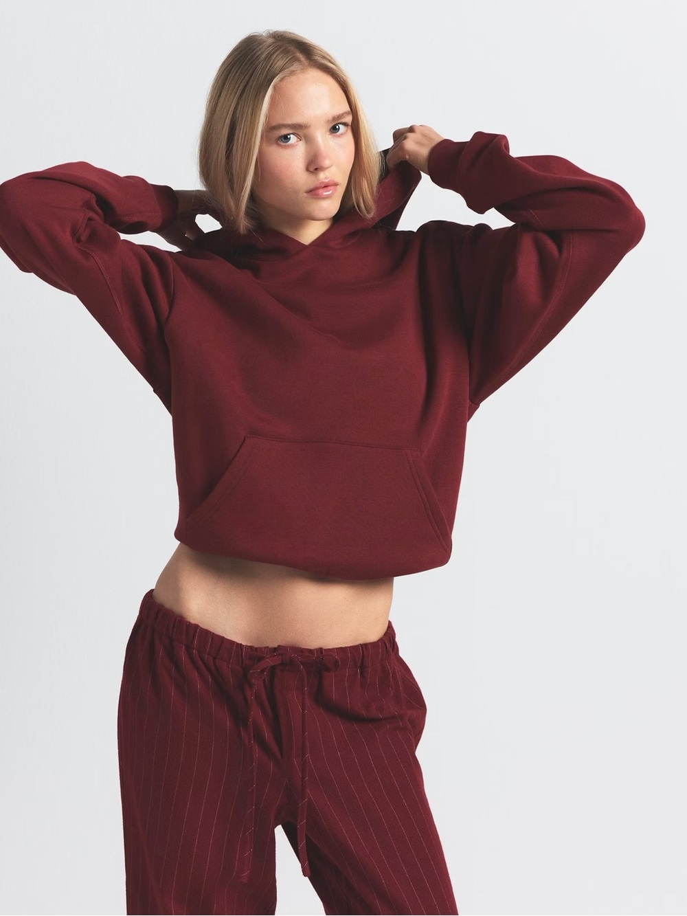 SKIMS Maroon Women’s Hoodie